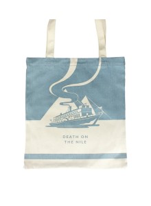 Памучна рециклирана торба "Смърт край Нил" - Агата Кристи